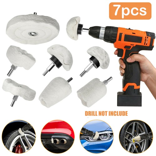 7pcs car polisher polishing - car,