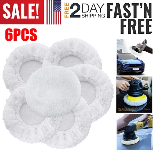 6pcs polishing bonnet pads - 6pcs,