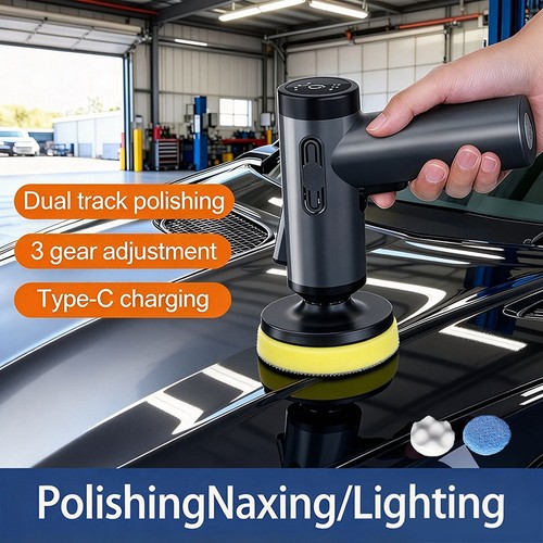 Cordless handheld car buffer - car,
