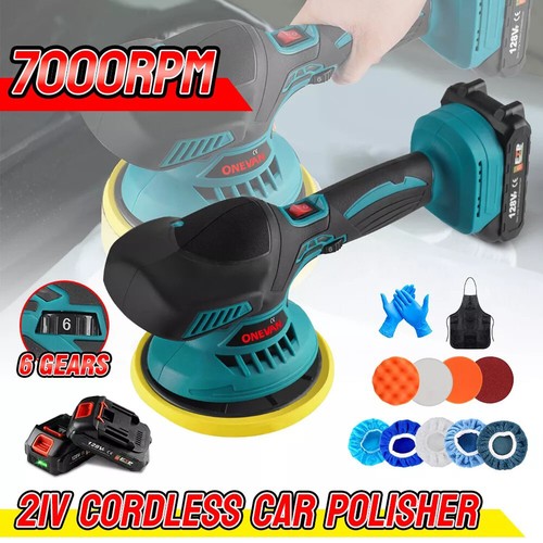 Dual action car polisher - action,